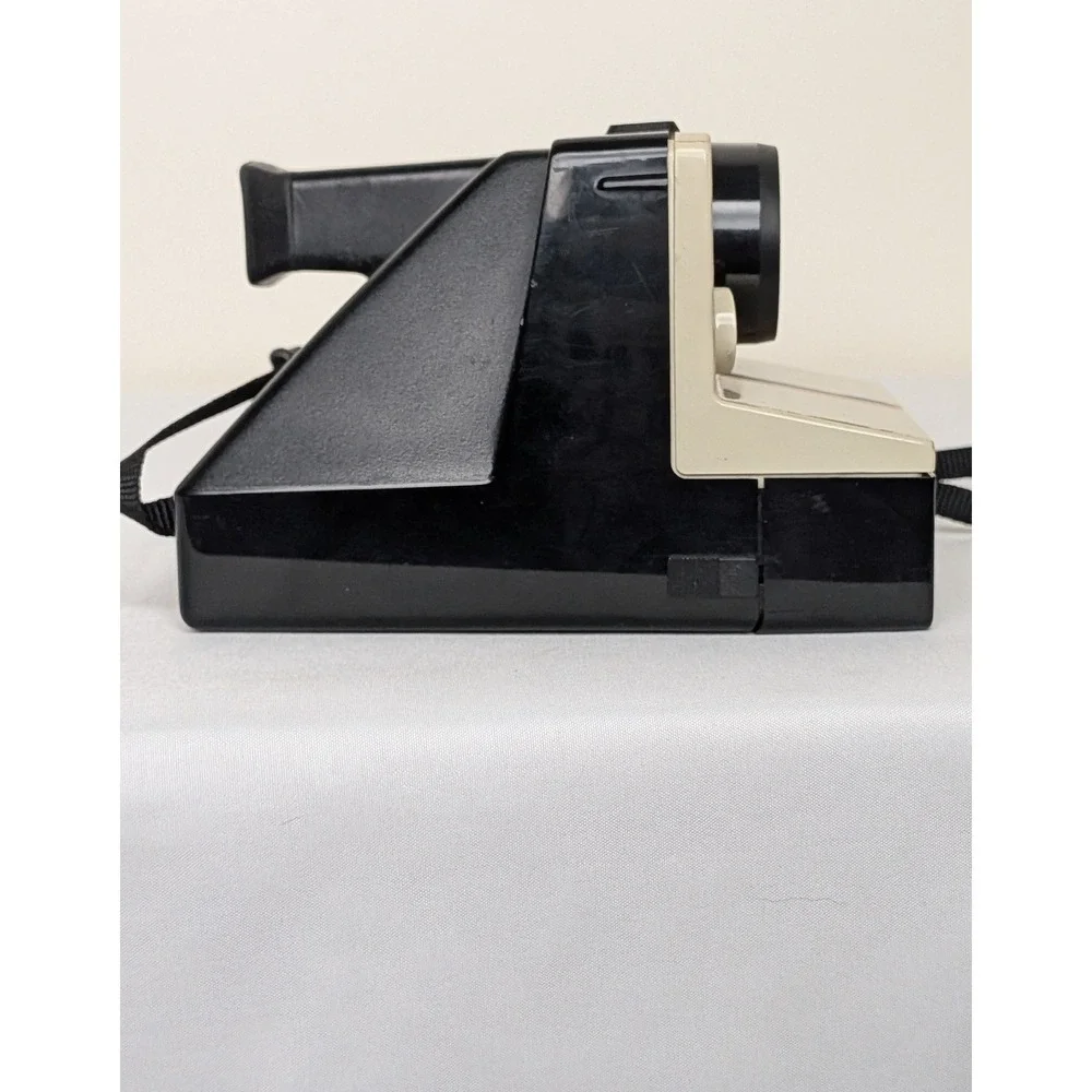 Polaroid OneStep Land Camera White Black Rainbow SX-70 Retro Vintage 70s WORKING